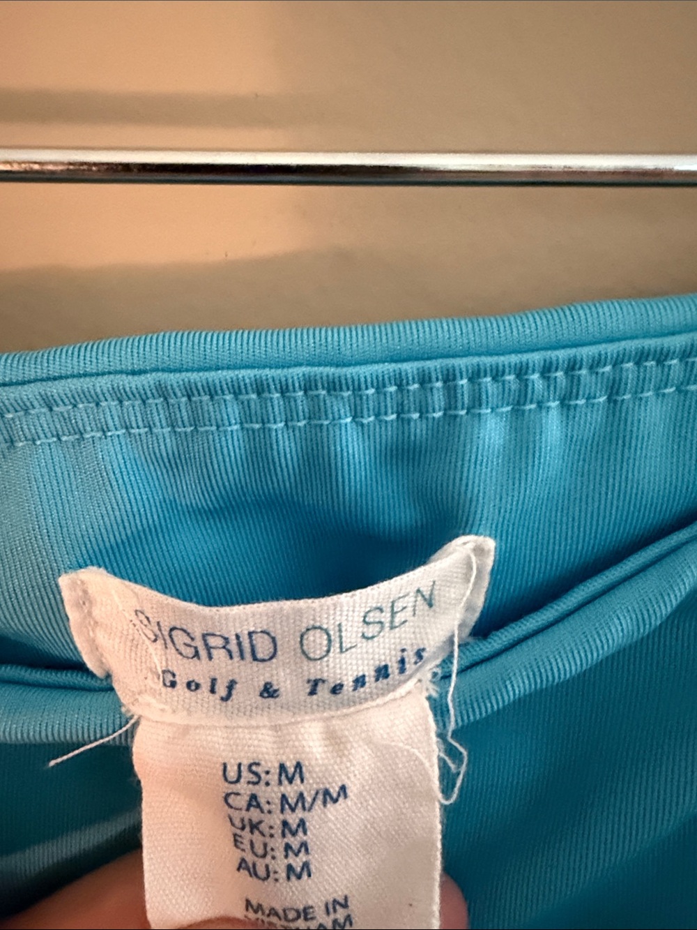 1 Tommy Bahama 1 Hot Pink & 1 Blue Pickleball/Tennis/Golf with Ruffle Hem. M - Picture 6 of 8